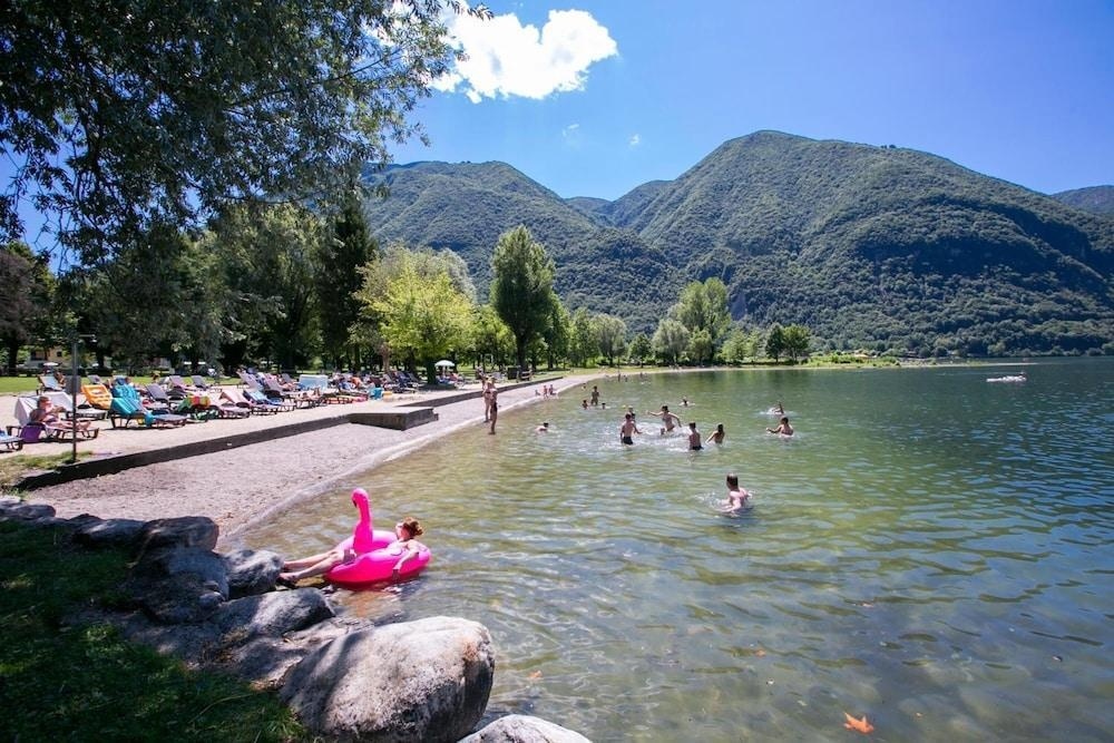 Strand Luganomeer/Strand Luganersee